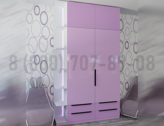 Шкаф с фрезеровкой в Черноголовке